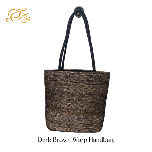 Dark Brown Warp Handbag