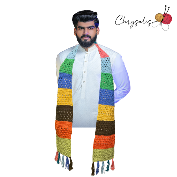Multi Colour Scarf - Image 2
