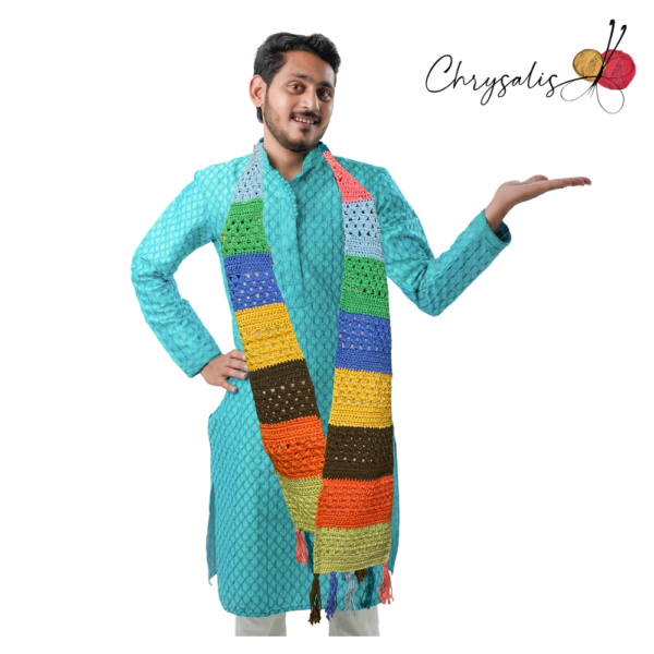 Multi Colour Scarf - Image 4