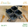 Square Teacup (Set of 4)