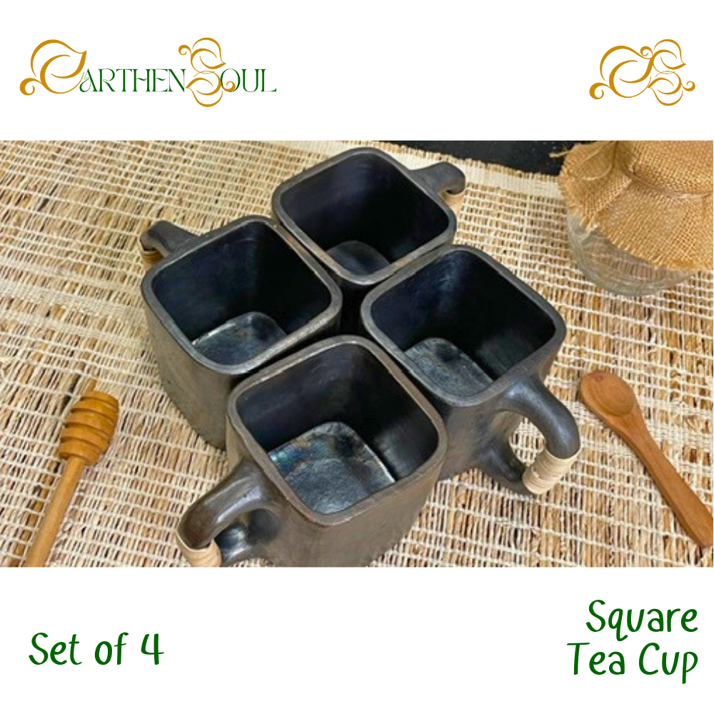 Square Teacup (Set of 4)