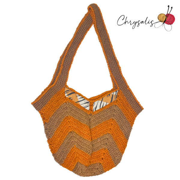 Tiger Inspired Jute Bag - Image 2