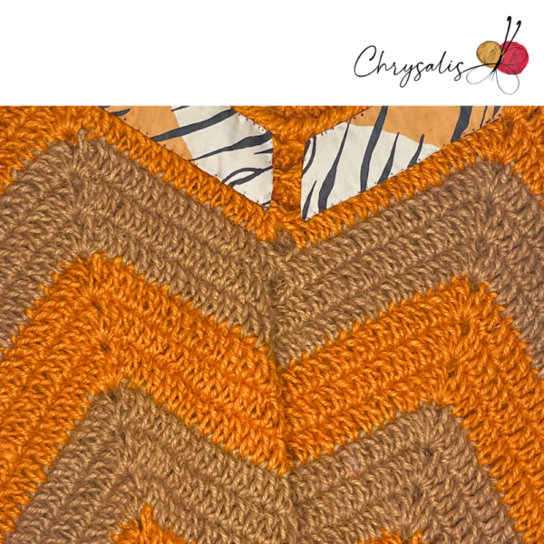 Tiger Inspired Jute Bag - Image 4