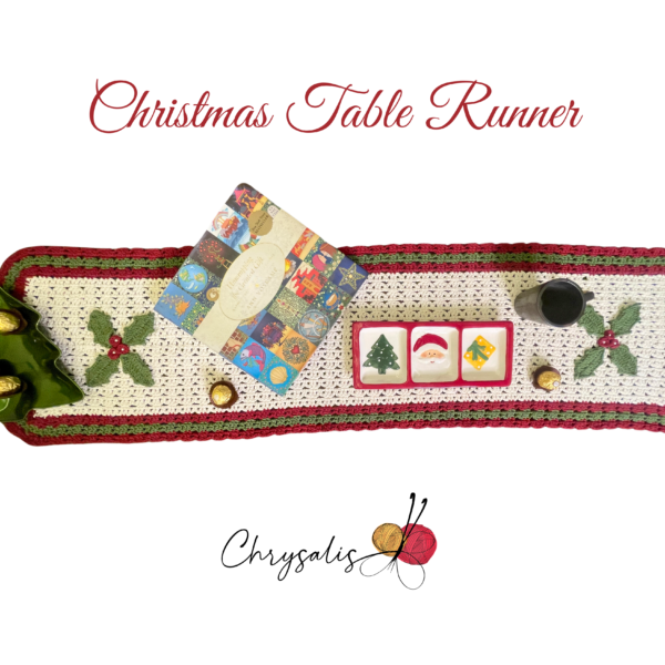Off White Christmas Runner - Image 7