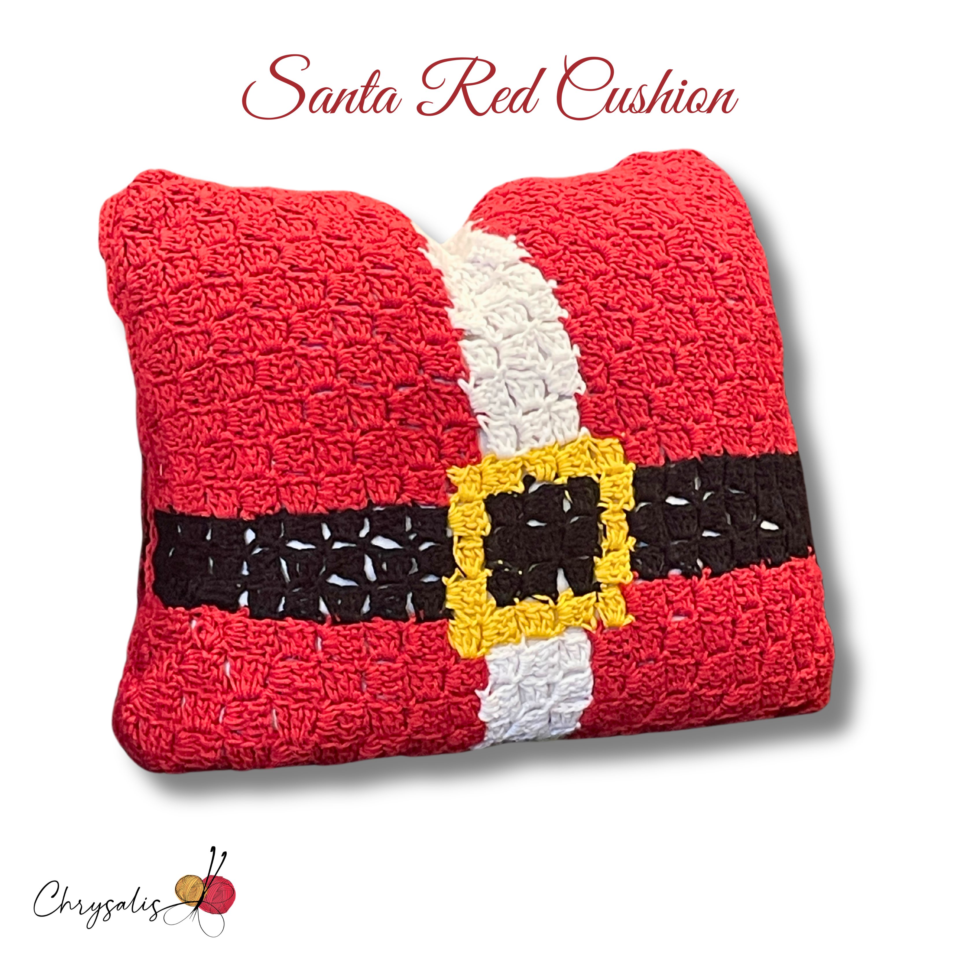 Santa Red Cushion